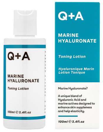Q+A Marine Hyaluronate Toning losjons, 100 ml