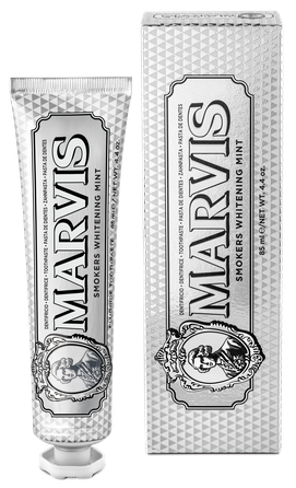 MARVIS Smokers Whitening Mint zobu pasta, 85 ml