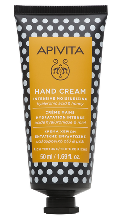 APIVITA Intensive Moisturizing with Rich Texture with Hyaluronic Acid & Honey roku krēms, 50 ml