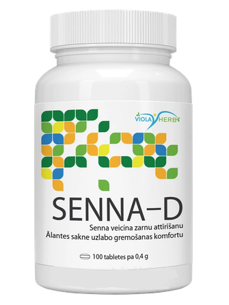 SENNA-D tabletes, 100 gab.