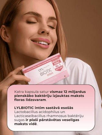 LYL BIOTIC intim kapsulas, 15 gab.