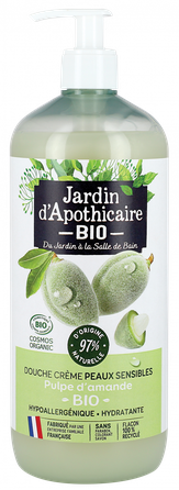 JARDIN D'APOTHICAIRE Mandeļu ekoloģisks dušas krēms, 1000 ml