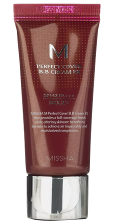 MISSHA M Perfect Cover BB SPF42 NO.23 Natural Beige sejas krēms, 20 ml