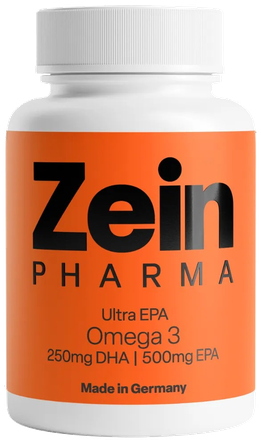 ZEINPHARMA Omega-3 Gold Cardio kapsulas, 30 gab.
