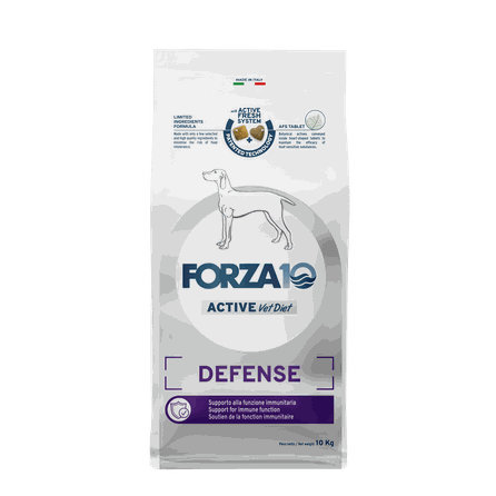 FORZA10 Active Vetdiet Defense, Suņiem sausā barība, 10 kg