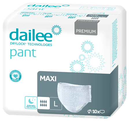 DAILEE Premium Maxi L biksītes, 10 gab.