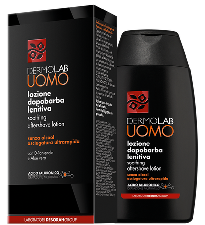 DERMOLAB Uomo Soothing losjons pēc skūšanās, 120 ml