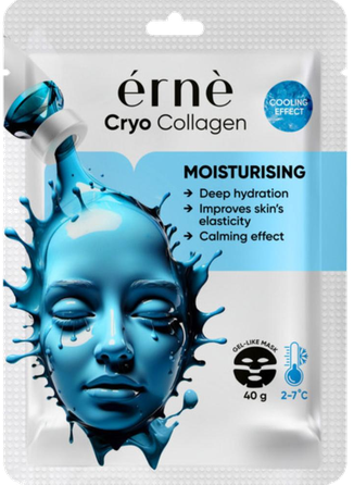 ERNE Cryo Collagen Moisturizing sejas maska, 1 gab.