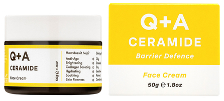 Q+A Ceramide Barrier Defence sejas krēms, 50 g