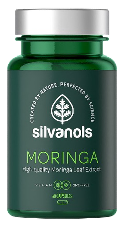 SILVANOLS Premium Moringa kapsulas, 60 gab.