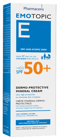 PHARMACERIS E Emotopic SPF 50+ krēms, 75 ml