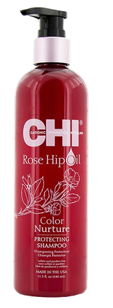CHI Rose Hip Oil šampūns, 340 ml