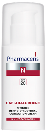PHARMACERIS N Capi-Hialuron-C SPF 20 sejas krēms, 50 ml