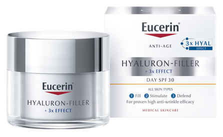 EUCERIN Hyaluron-Filler Day SPF 30 sejas krēms, 50 ml