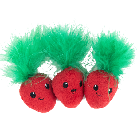 CATSTAGES Strawbabies, Sarkana rotaļlieta,