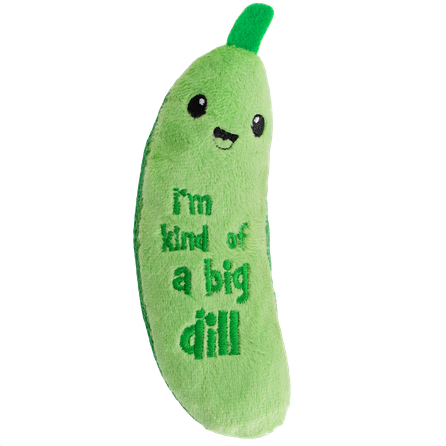 CATSTAGES Crunchy Pickle Kicker, Zaļa rotaļlieta, 1 gab.