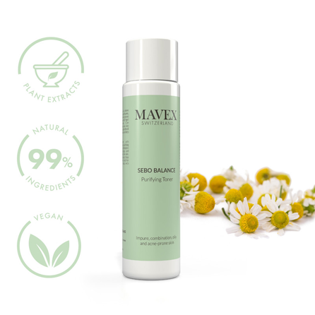 MAVEX Sebo Balance attīrošs toniks, 200 ml