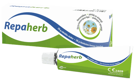 REPAHERB rektāla ziede, 25 g