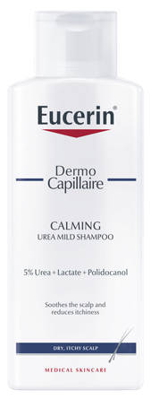 EUCERIN Dermo Capillaire Calming Urea šampūns, 250 ml