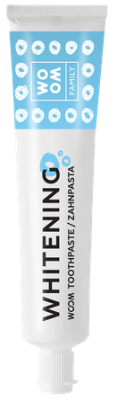 WOOM Family Whitening zobu pasta, 75 ml