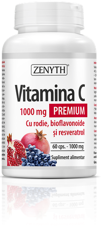 ZENYTH Premium C vitamīns kapsulas, 60 gab.