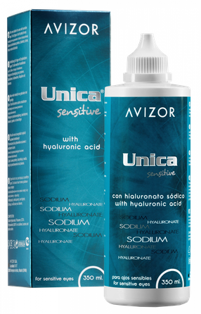 AVIZOR Unica Sensitive šķīdums kontaktlēcām, 350 ml