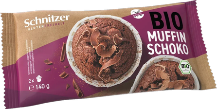 SCHNITZER Bio Šokolādes kēksiņi, 140 g