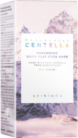 SKIN1004 Madagascar Centella Promizing Quick Clay Stick sejas maska, 27 g