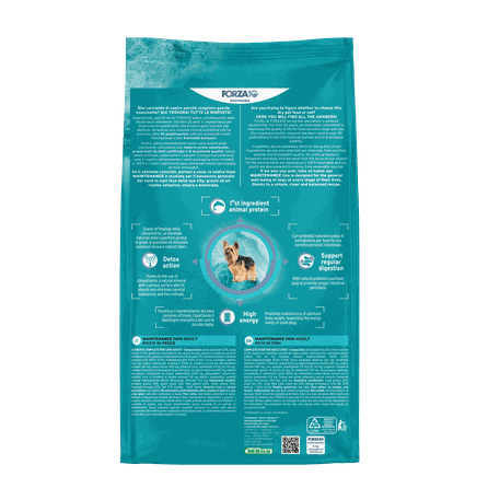 FORZA10 Maintenance Mini Adult Ar Zivīm, Suņiem sausā barība, 2 kg