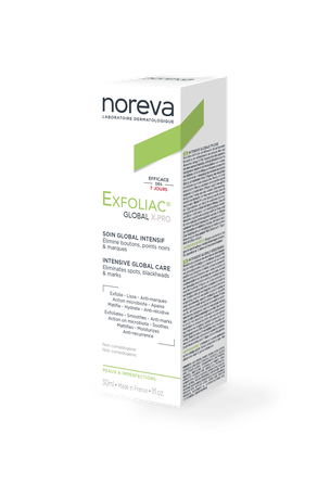 NOREVA Exfoliac Global X-Pro sejas krēms, 30 ml