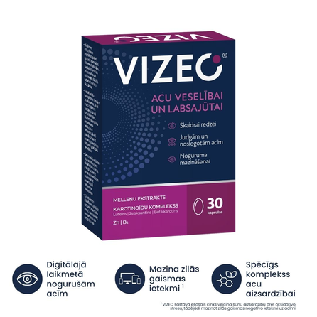 VIZEO kapsulas, 30 gab.