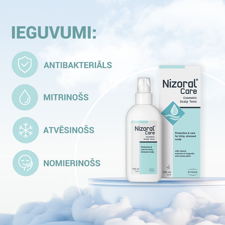 NIZORAL Care Galvas Ādas toniks, 100 ml