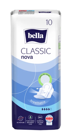 BELLA Classic higiēniskās paketes, 10 gab.