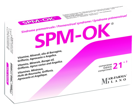 SPM-OK Premenstruālais Sindroms tabletes, 24 gab.