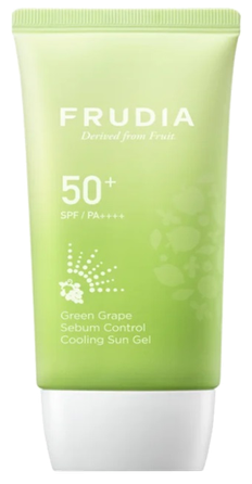 FRUDIA Green Grape Sebum Control Cooling saules aizsargkrēms, 50 g