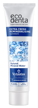 ECODENTA Vytautas Mineral Water zobu pasta, 100 ml
