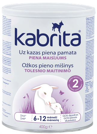 KABRITA 2 piena maisījums, 400 g