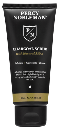 PERCY NOBLEMAN Charcoal skrubis, 100 ml