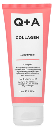 Q+A Collagen  roku krēms, 75 ml