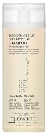 GIOVANNI Smooth As Silk šampūns, 250 ml