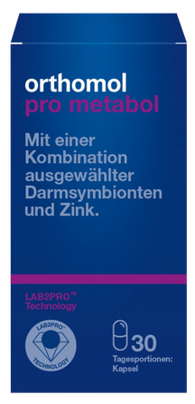 ORTHOMOL Pro Metabol kapsulas, 30 gab.