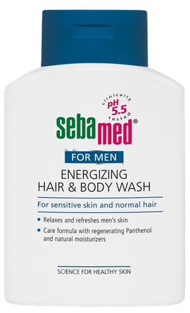 SEBAMED Energizing Hair & Body šampūns, 200 ml