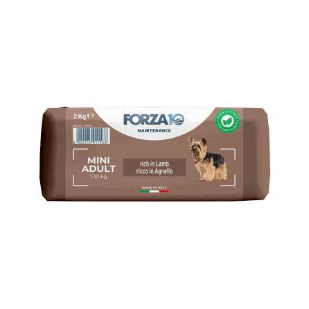 FORZA10 Maintenance Mini Adult Ar Jēru, Suņiem sausā barība, 2 kg