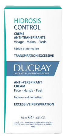 DUCRAY Hidrosis Control pretsvīšanas krēms, 50 ml