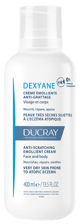 DUCRAY Dexyane Anti-Scratching Emollient krēms, 400 ml
