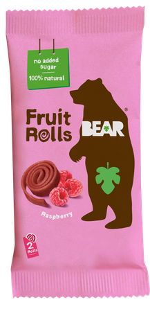 BEAR Raspberry rullīši, 20 g