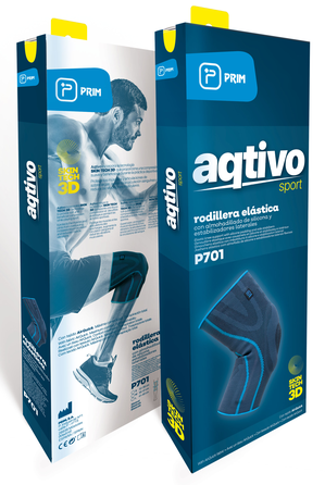 PRIM Aqtivo P701 L ar ieliktni ceļgala saite, 1 gab.