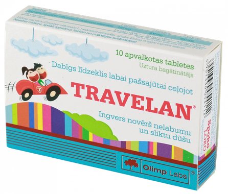 OLIMP LABS Travelan Spoko Loko tabletes, 10 gab.