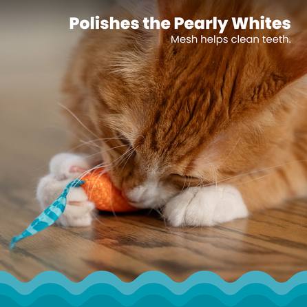 CATSTAGES Catnip Chew Mice rotaļlieta, 1 gab.