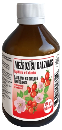 RFF Mežrozīšu ar C vitamīnu balzams, 190 ml